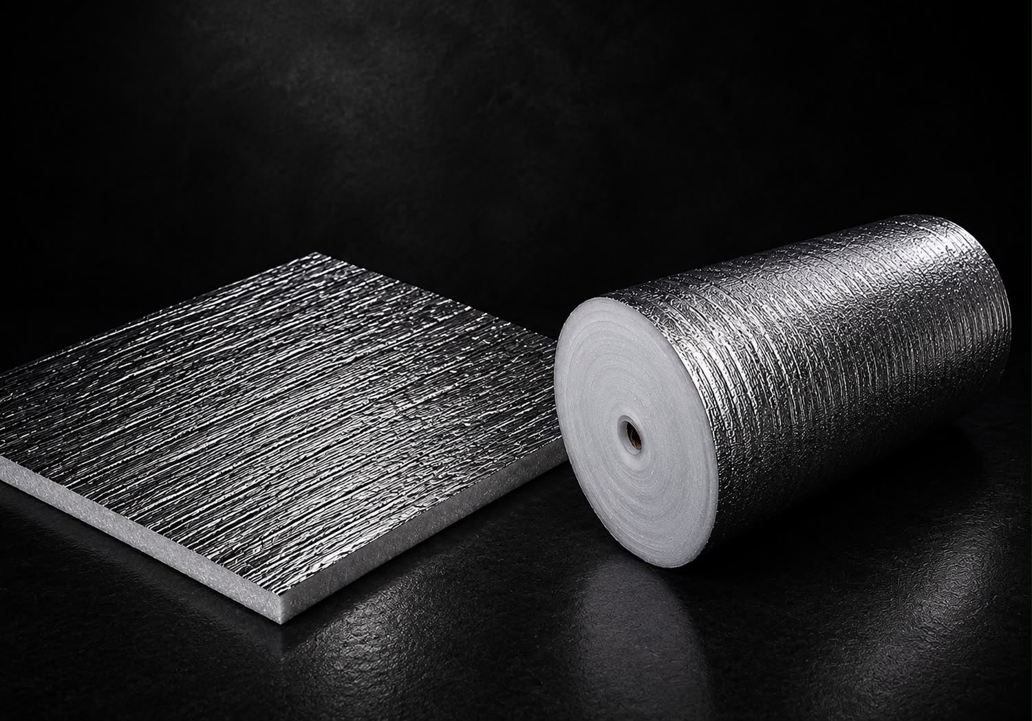 Rollo de espuma aluminizada Depack